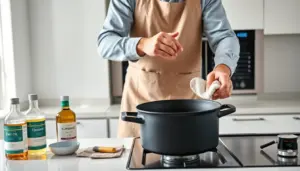 how to season cast iron dutch oven