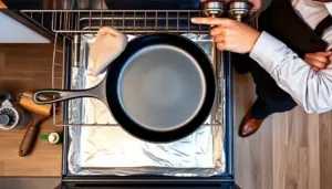 how to season a cast iron skillet