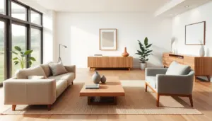 japandi living room
